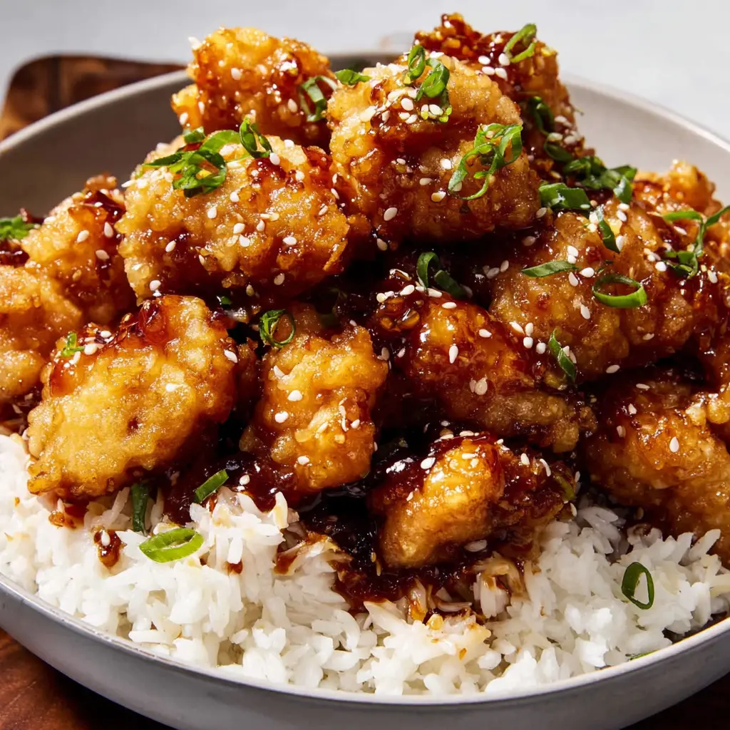 Garlic Butter Chicken Rice Skillet Bowl close up