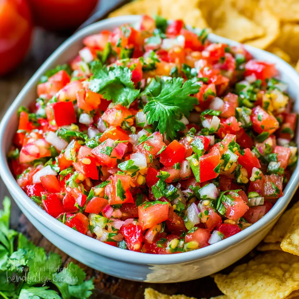 habanero pico de gallo - final presentation