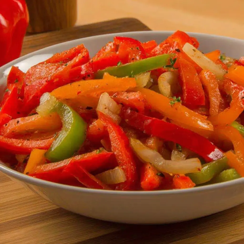 how to cut a bell pepper - final presentation