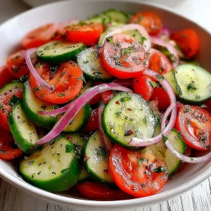 10minute cucumber salad 316859528