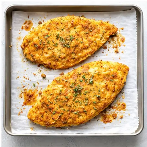 Step 4: Baking until golden and crispy