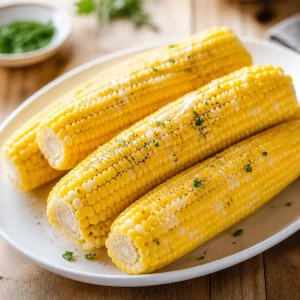 boiled corn on the cob 427973314