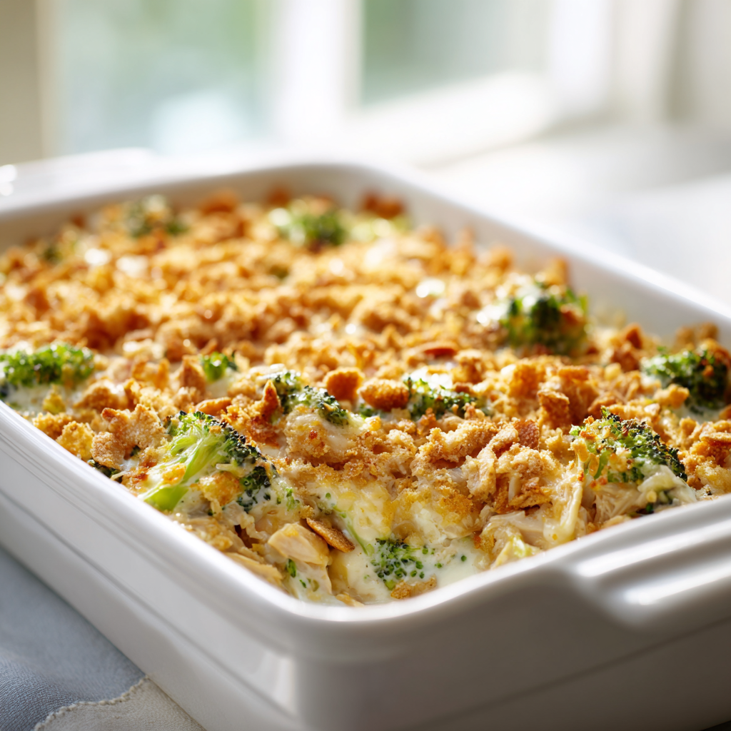 broccoli chicken cheese wild rice casserole