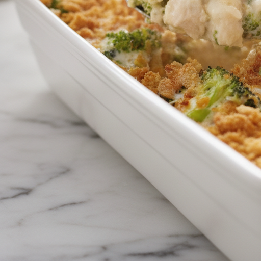 broccoli chicken cheese wild rice casserole - step 3