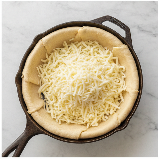 chicago style deep dish pizza - step 3