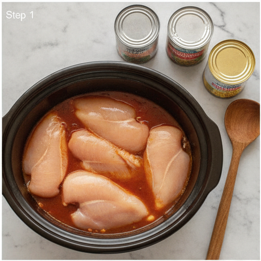 chicken enchilada soup - step 1