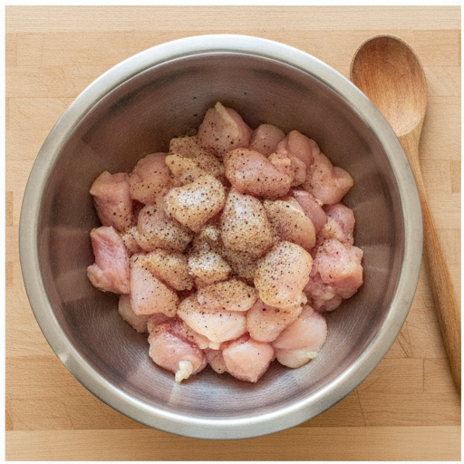 chicken stir fry - step 1