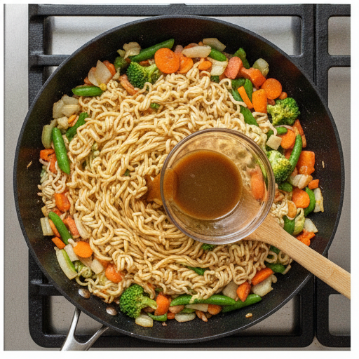 chicken stir-fry with ramen - step 4