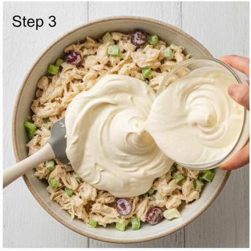classic chicken salad recipe - step 3