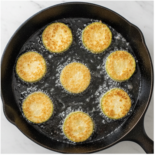 crispy fried zucchini - step 4