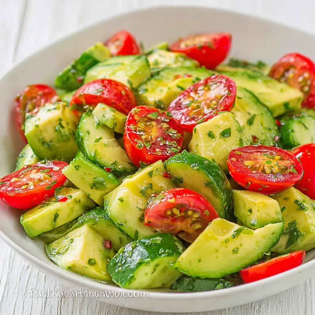 cucumber tomato avocado salad 952306151