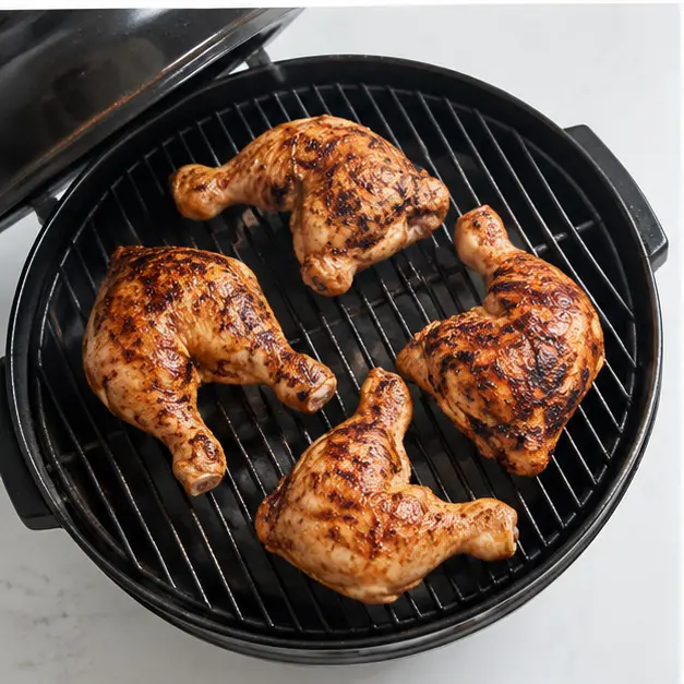 Step 3: Grill over indirect heat, flipping every 10 minutes