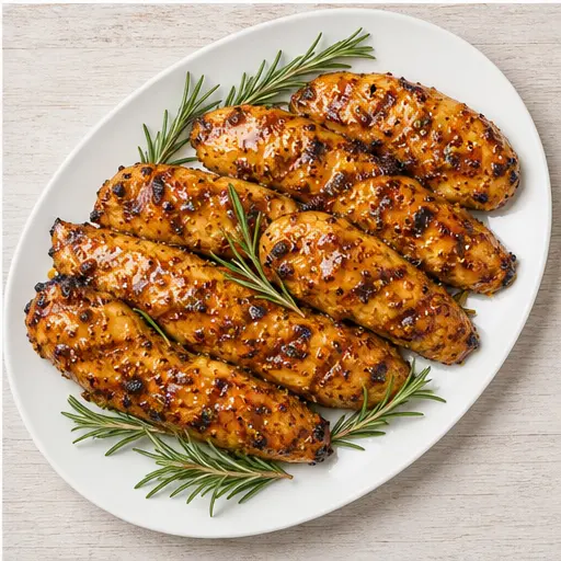 Step 4: Serve immediately with fresh rosemary garnish
