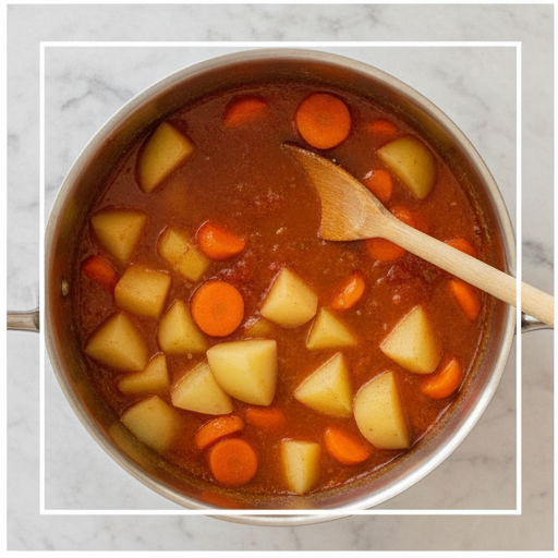 hamburger stew - step 3
