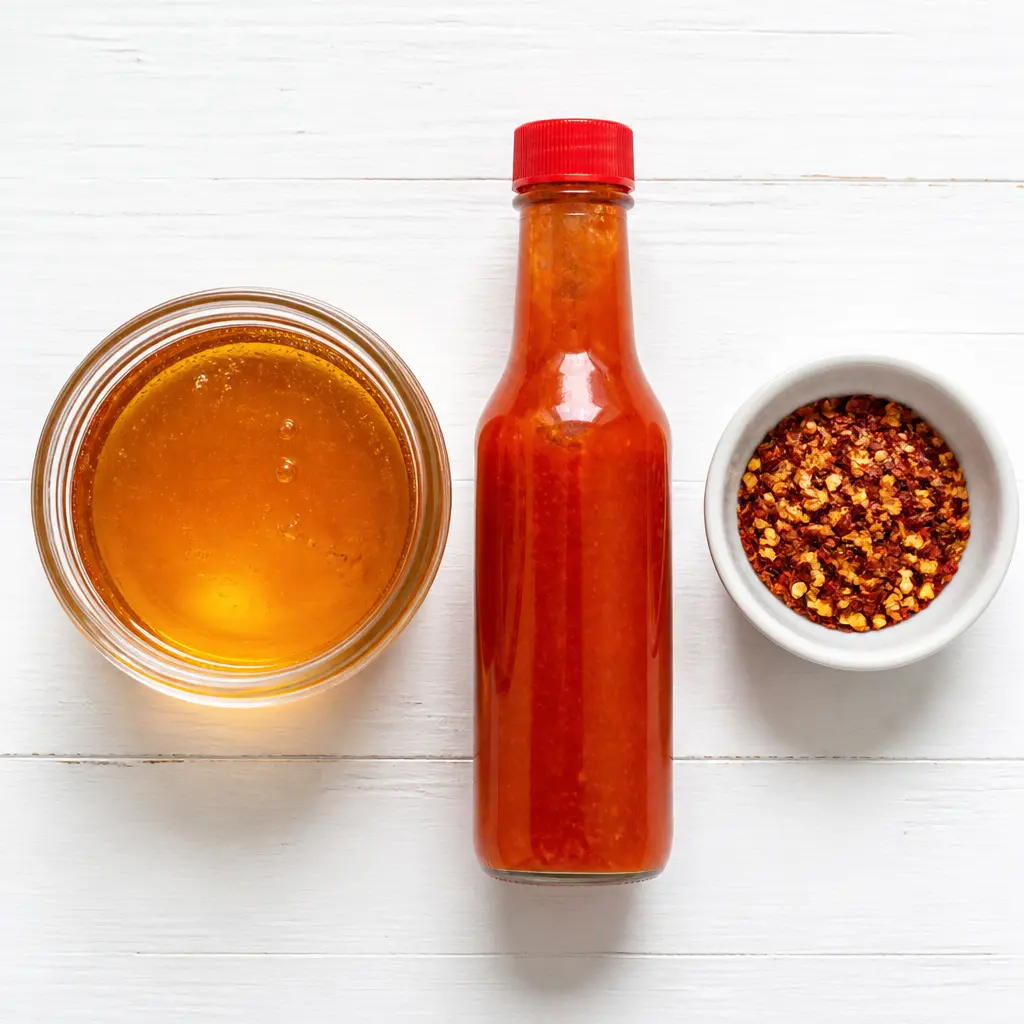hot honey recipe - main ingredients