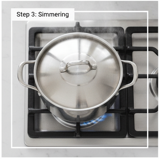 how to cook rice - step 3