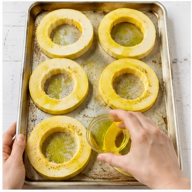 Step 3: Seasoning the rings