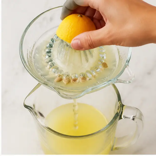 Step 2: Juicing the lemons