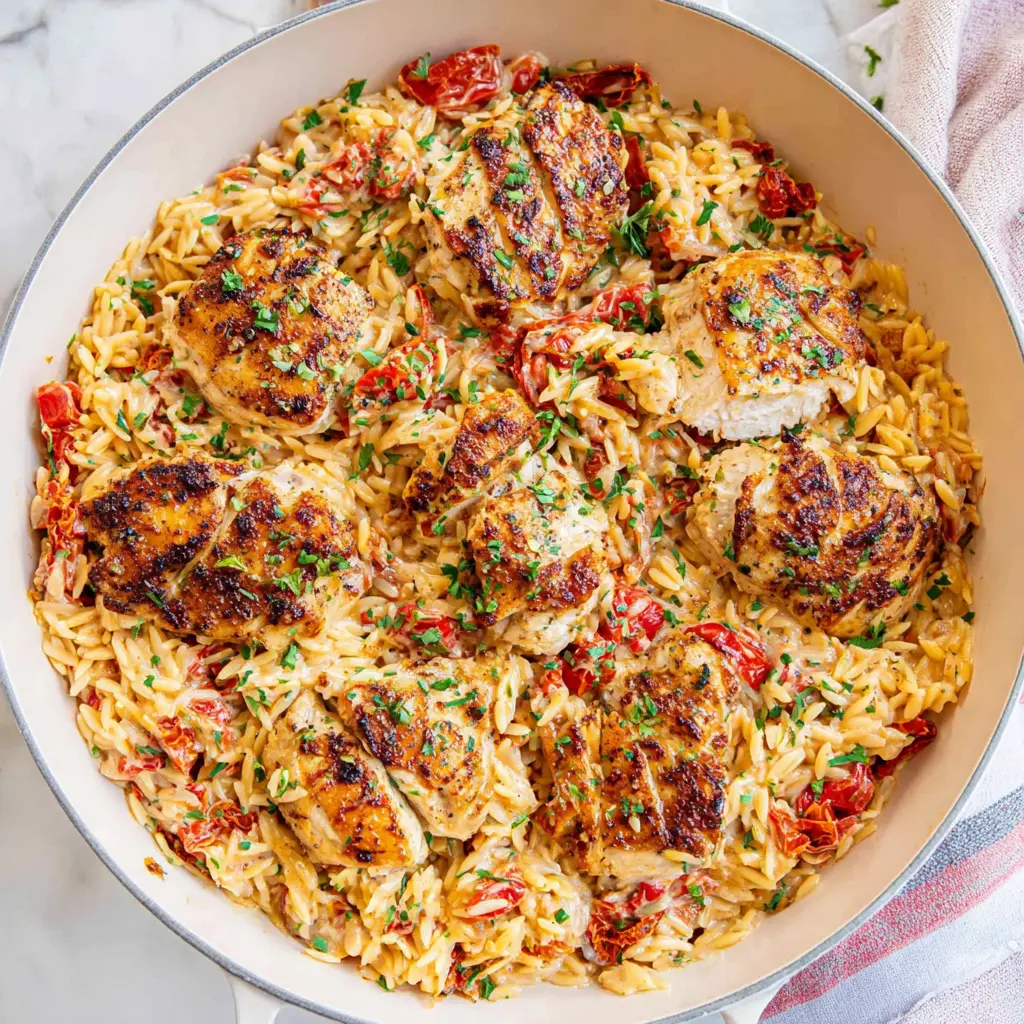 marry me chicken orzo 72850077