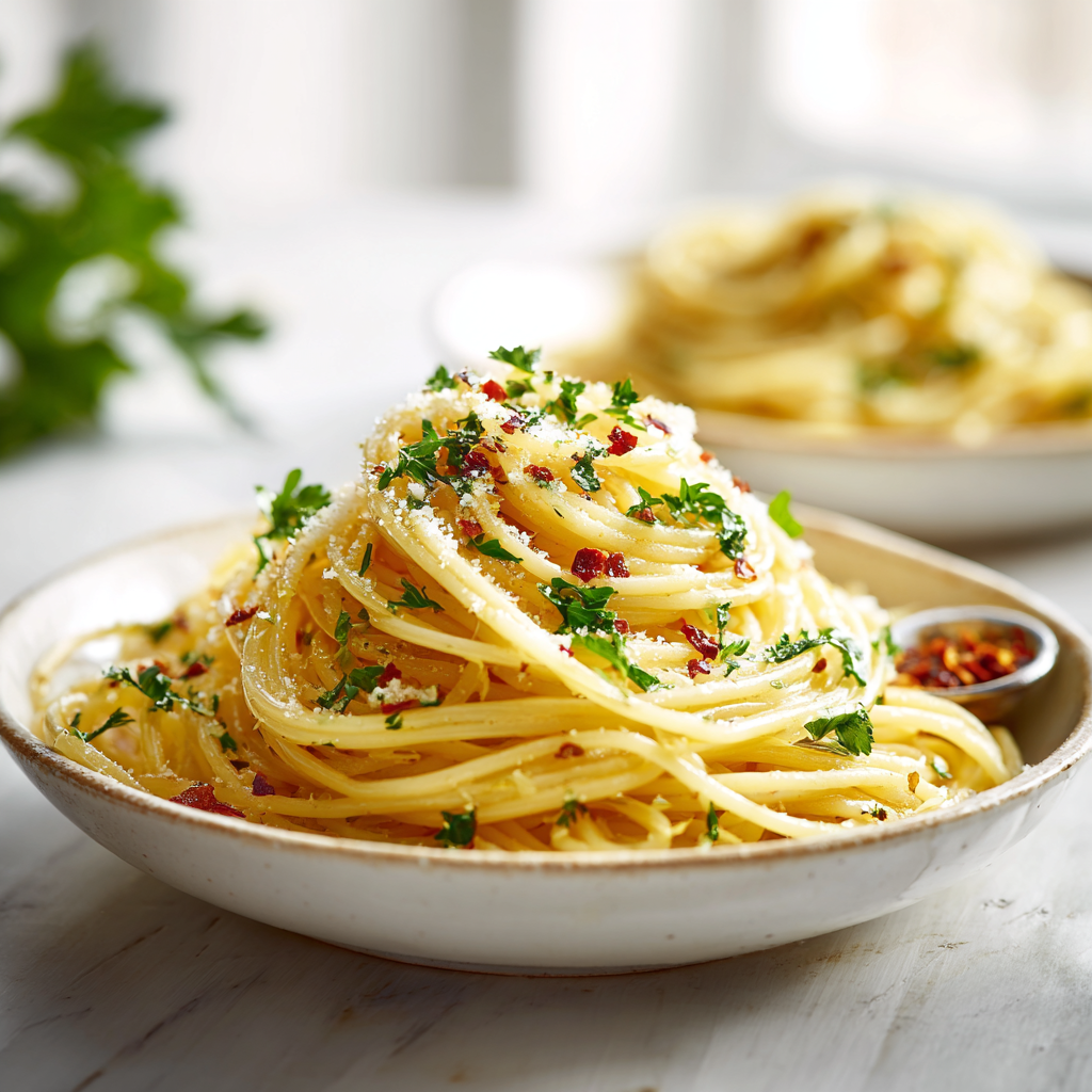 pasta aglio e olio - final presentation