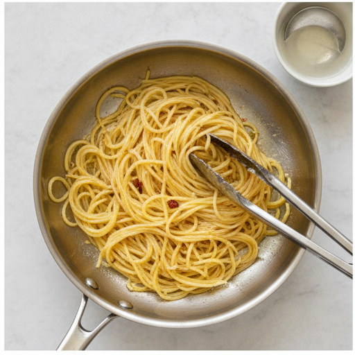 pasta aglio e olio - step 3