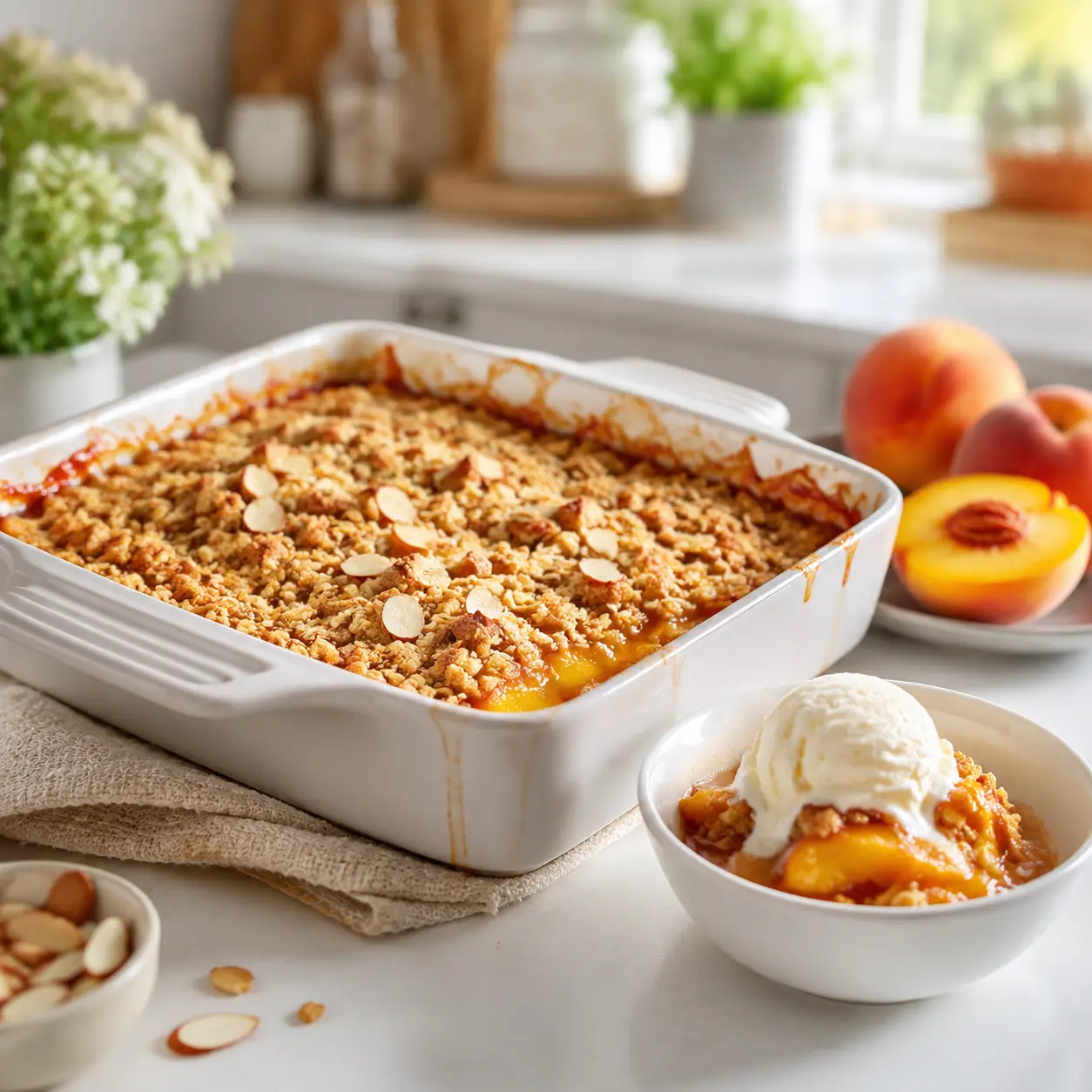 peach crisp - final presentation