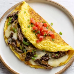 philly cheesesteak omelette 21846700