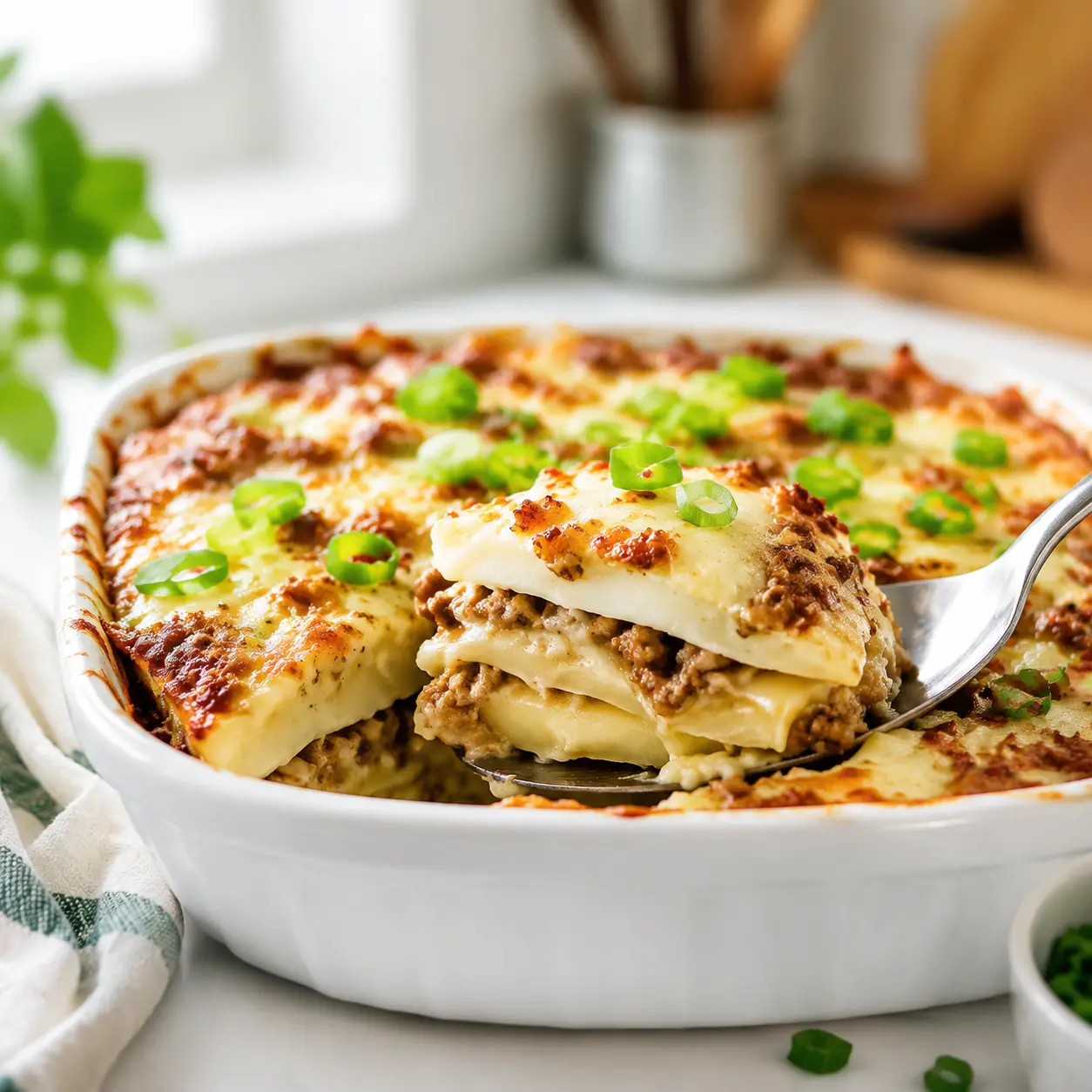 pierogi lasagna - final presentation