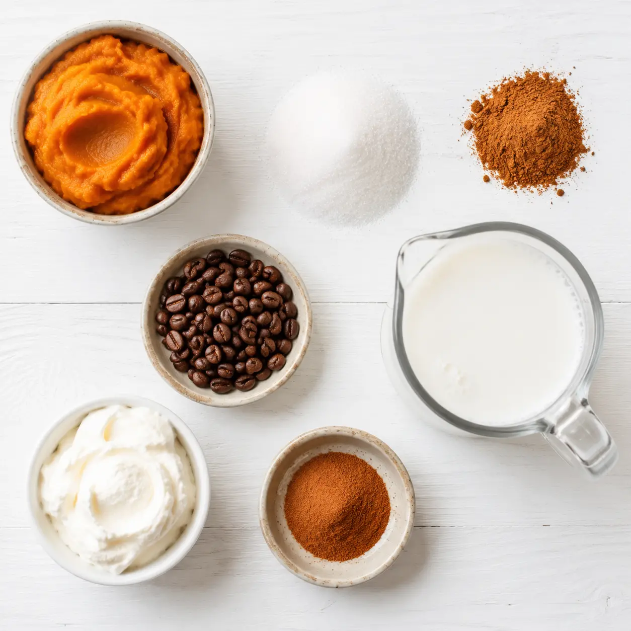starbucks holiday creamers - main ingredients