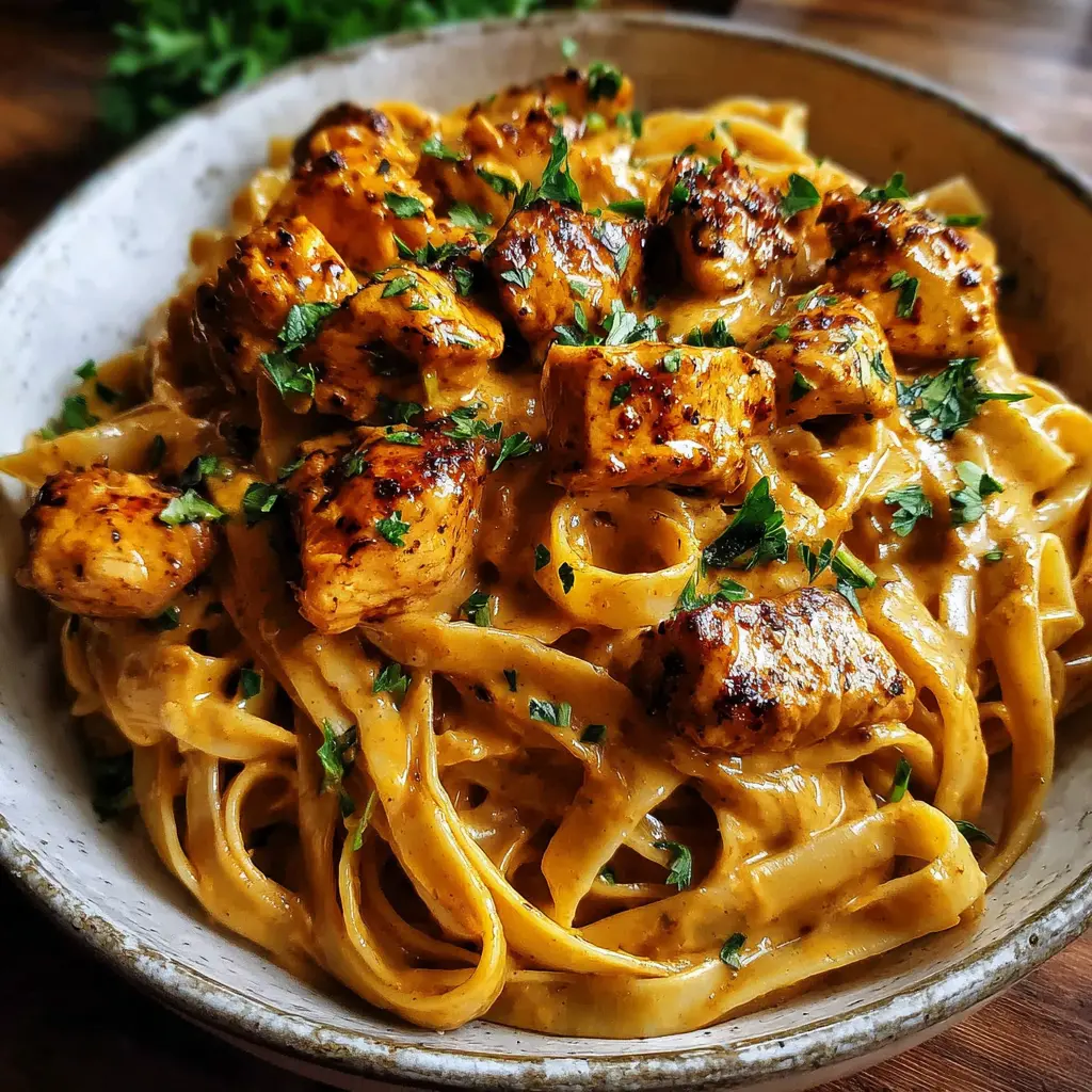 sticky sweet honey smoky bbq chicken pasta 639017198