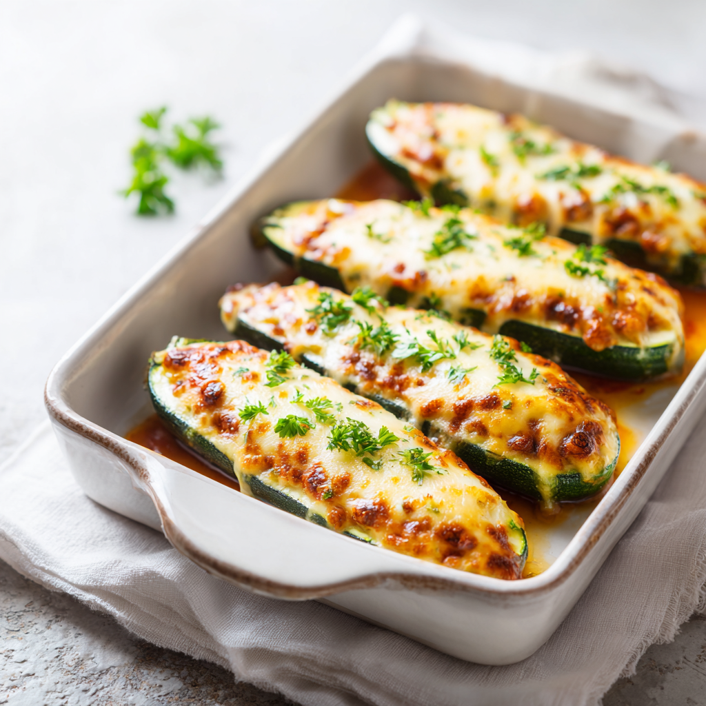 stuffed zucchini boats