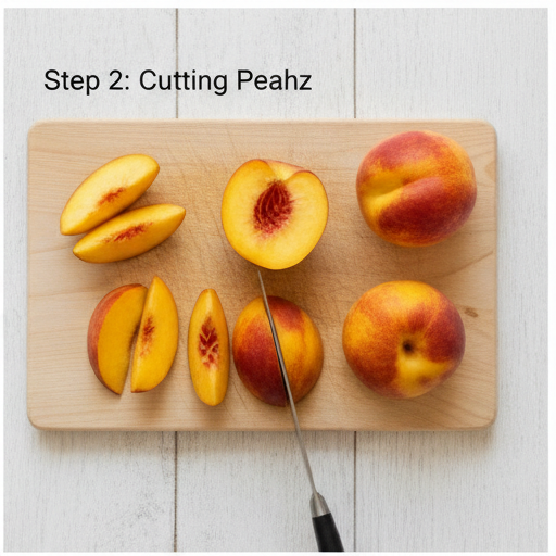 summer fruit caprese salad - step 2