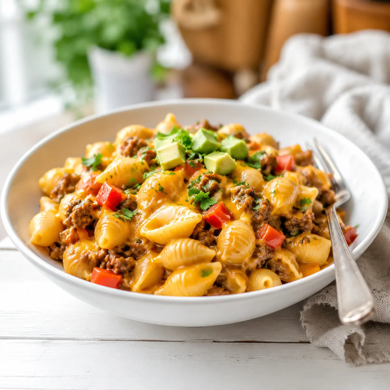 taco pasta - final presentation