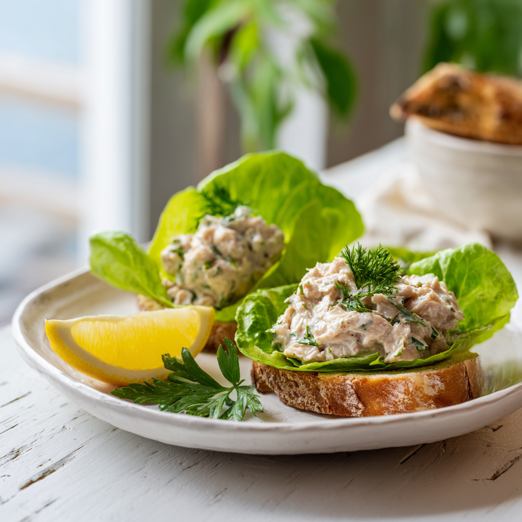 tuna salad recipe - final presentation