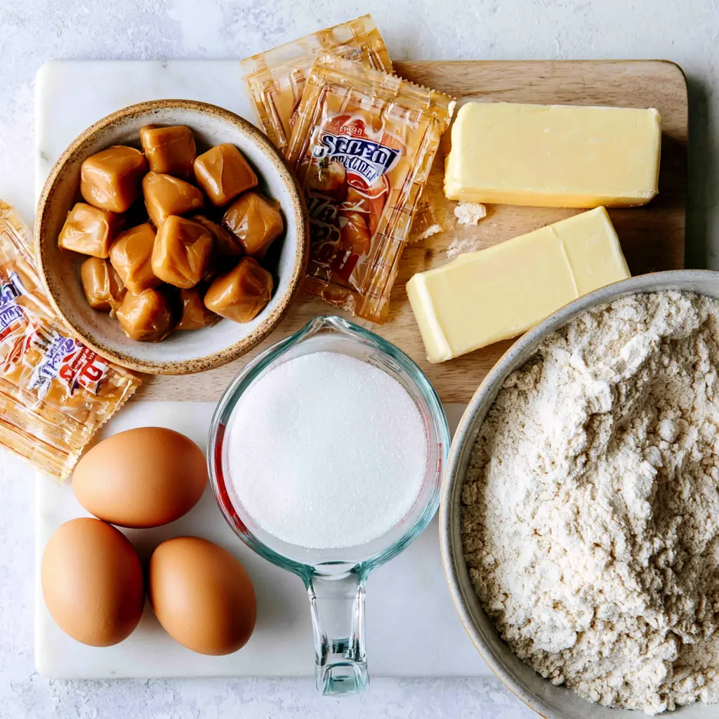 apple cider cookies - main ingredients