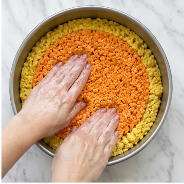 Step 2: Adding orange layer
