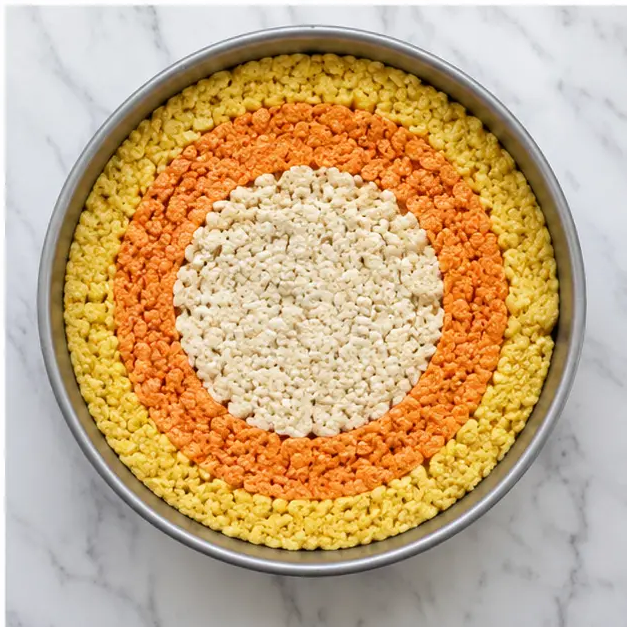 Step 4: Completed layered pan