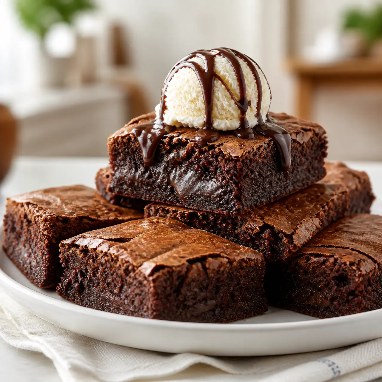 gooey brownies - final presentation