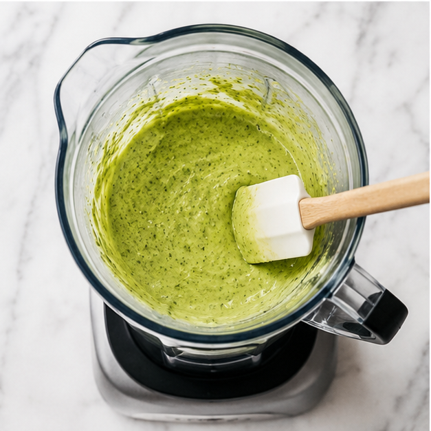 green goddess dressing - step 3 seasoning and tasting