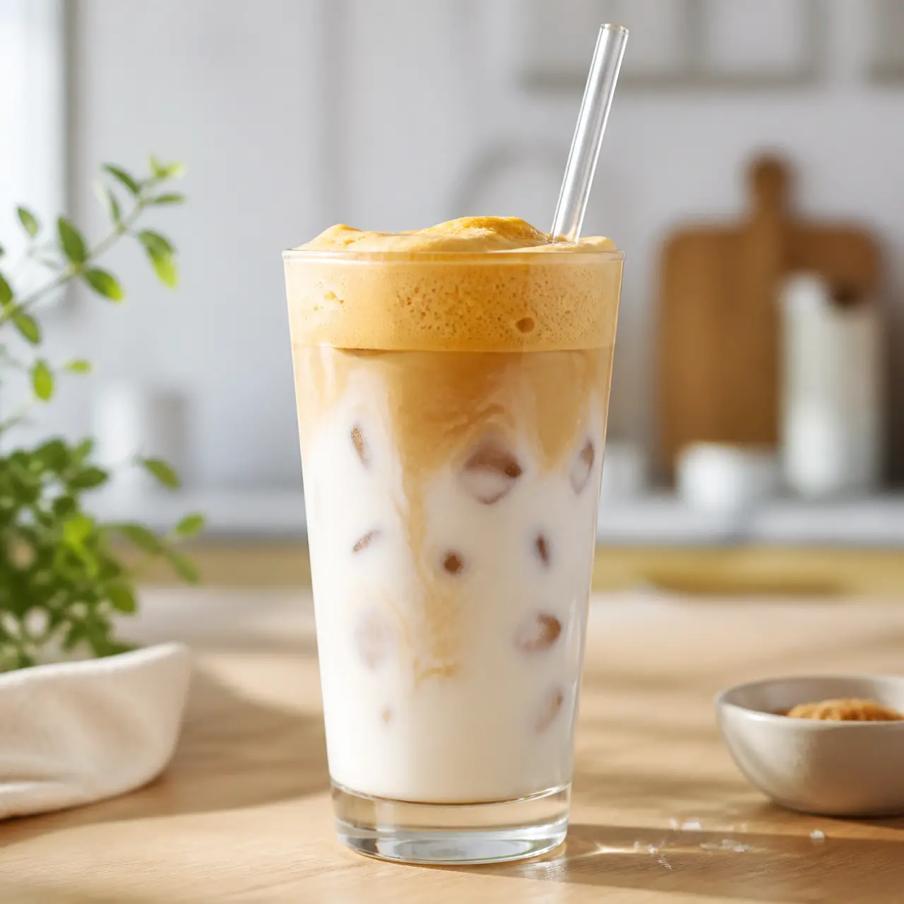 salty canadian iced latte - final presentation